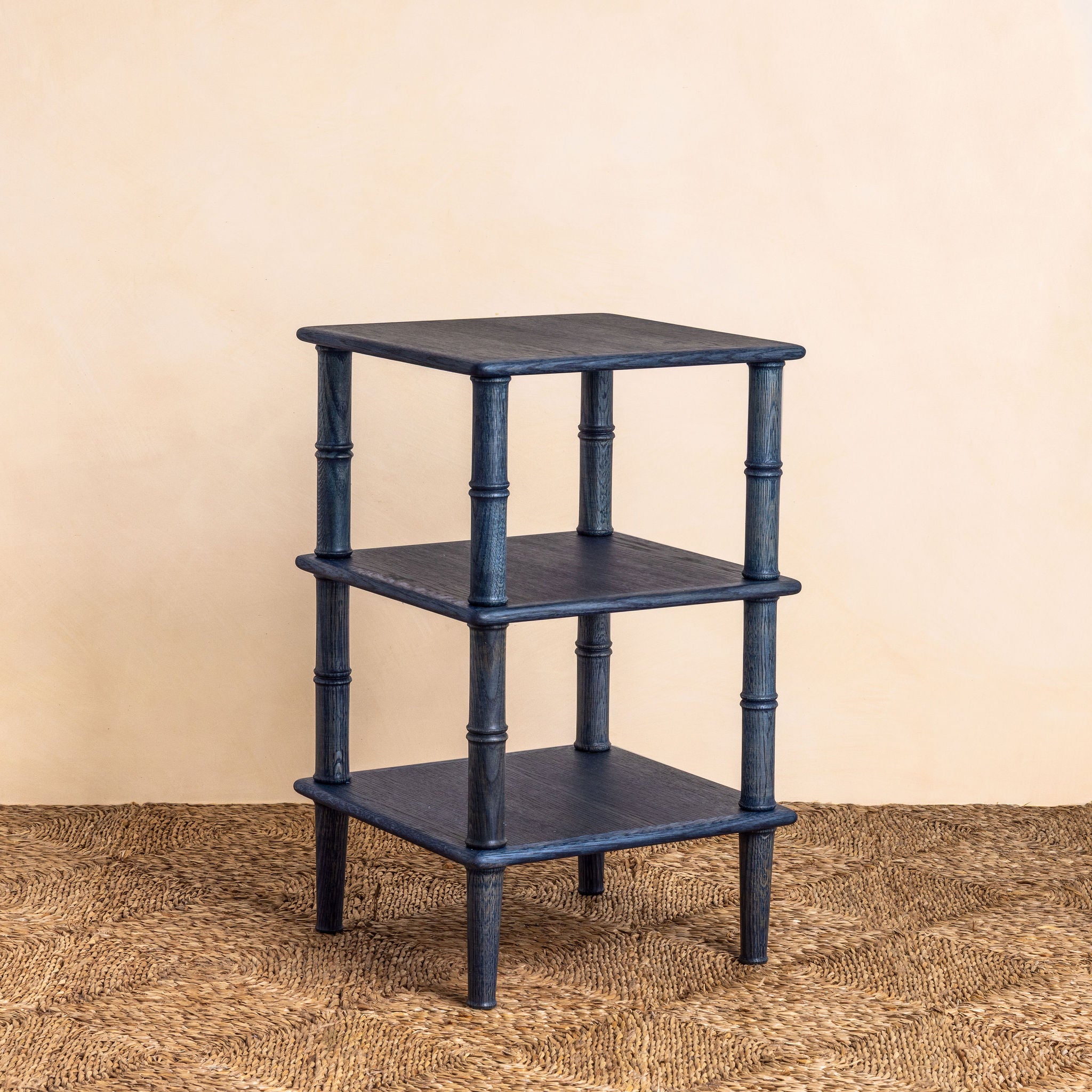 Bamboo Side Table - Blue Oak ~in stock~ – ALFRED NEWALL