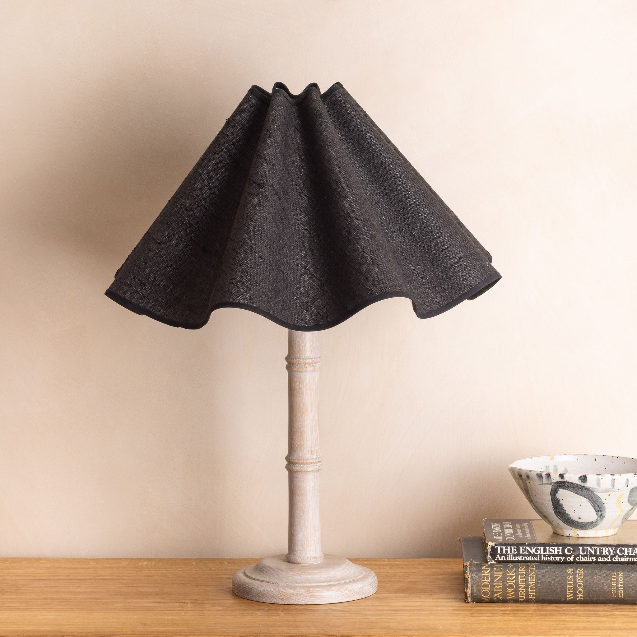 Bamboo Lamp Base - Limed Oak – ALFRED NEWALL