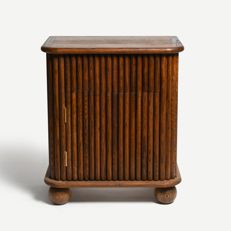Wilmington Reeded Bedside Table