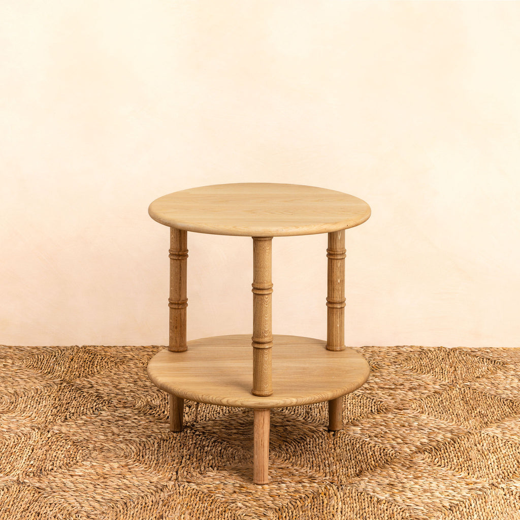Bamboo What-Not Table