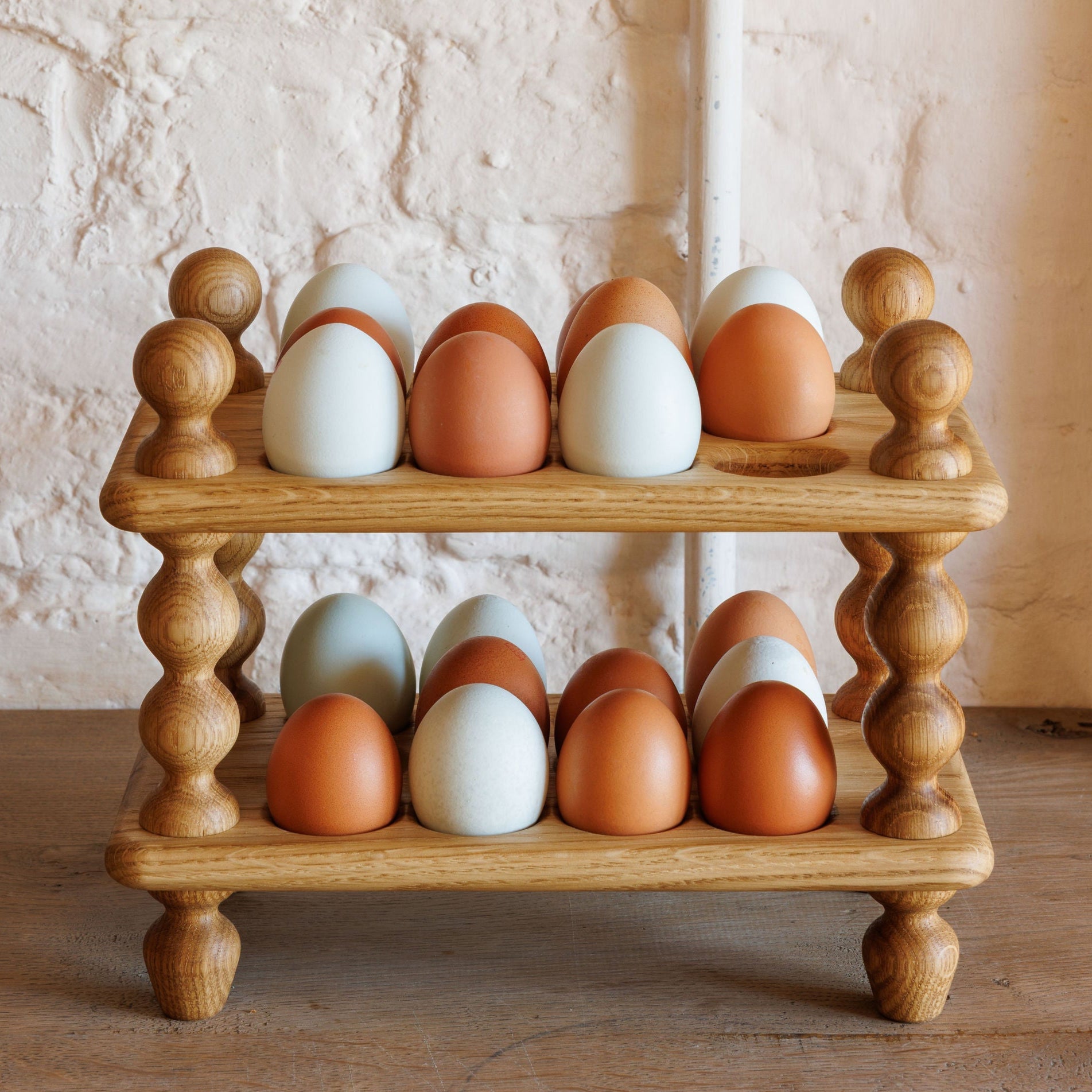 Using Egg Rack For Addition Bobbin Egg Rack – ALFRED NEWALL