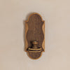 Charm Candle Sconce - Dark with Natural Oak