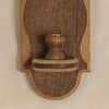 Charm Candle Sconce - Dark with Natural Oak
