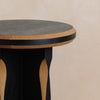 Tinker Side Table - Ebonised with Natural Oak