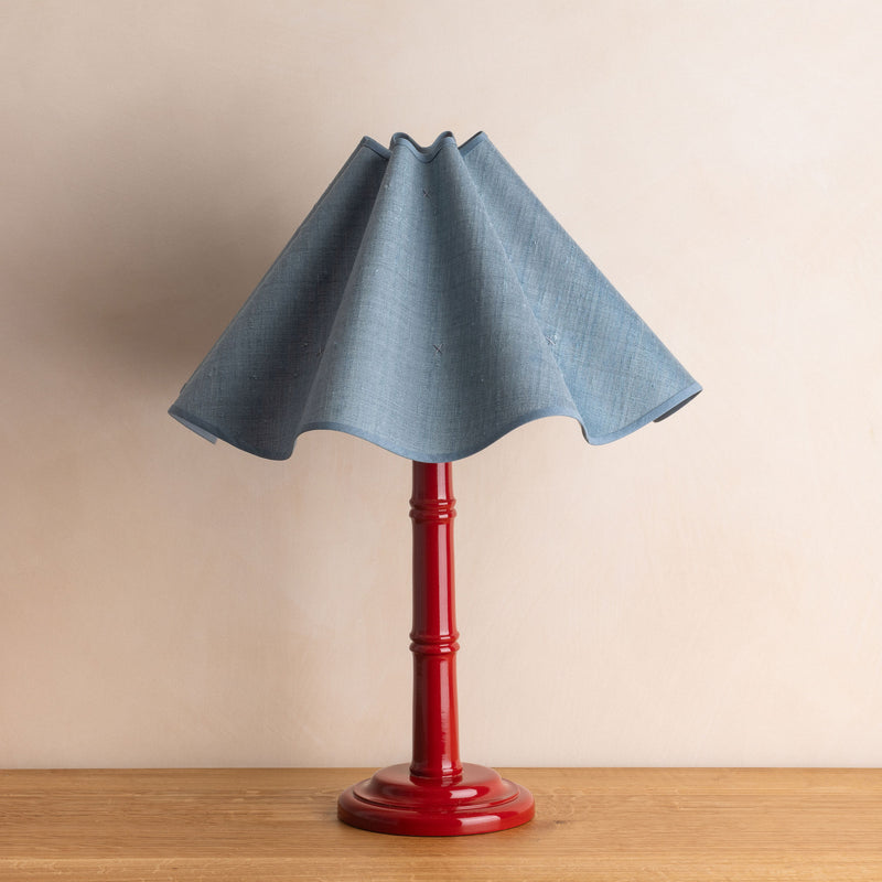 Bamboo Lamp Base, Gloss - Cherry