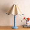 Bamboo Lamp Base, Gloss - Sussex Sky
