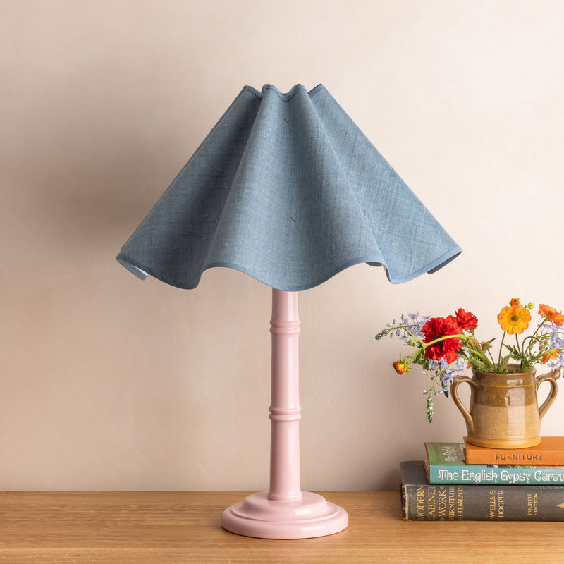 Bamboo Bedside Lamp Base, Gloss - Piglet