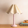 Bamboo Bedside Lamp Base, Gloss - Piglet