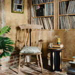 Tinker Side Table - Ebonised with Natural Oak