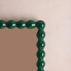 Cloakroom Bobbin Mirror, Gloss - Classic Green