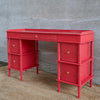 Bamboo Dressing Table with Reeded Drawers