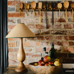 Flicker Lamp Base - Natural Oak