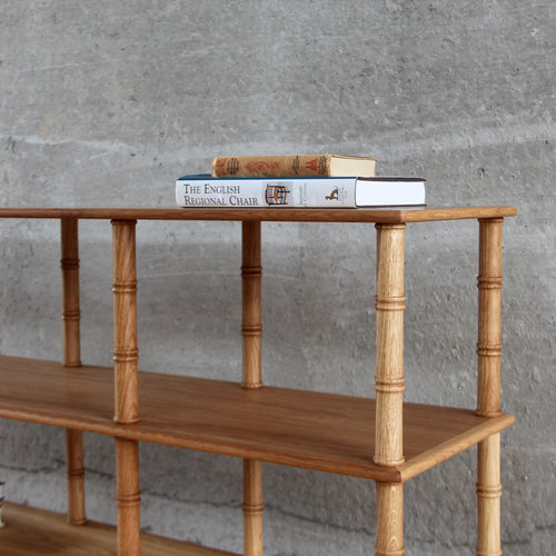 Bamboo Console Table - Three Tier