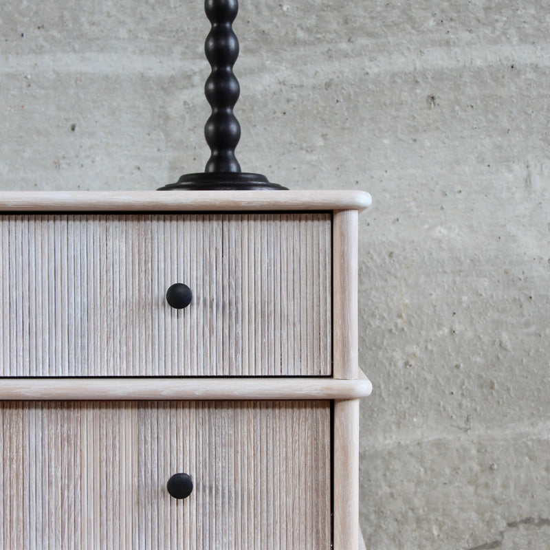 Reeded Chest of Drawers