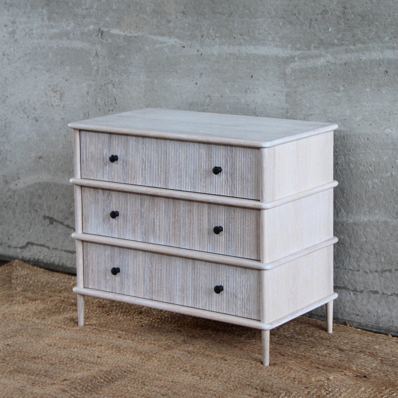 Reeded Chest of Drawers