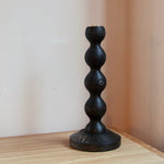 Bobbin Candlestick - Natural or Stained Oak