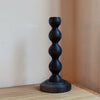 Bobbin Candlestick - Natural or Stained Oak