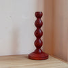 Bobbin Candlestick - Natural or Stained Oak