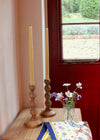 Bobbin Candlestick - Natural or Stained Oak