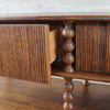Berwick Console Table with Reeded Drawers