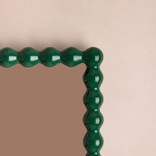 Bobbin Mirror, Gloss - Classic Green