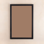 Reeded Mirror - Ebonised Oak