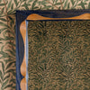 Bow Mirror, Small - Blue with Natural Oak