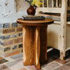 Tinker Side Table - Dark with Natural Oak