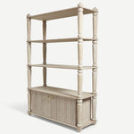 Astra Tiered Shelving with Cabinet