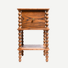 Bobbin Side Table with Drawers