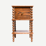 Bobbin Side Table with Drawer