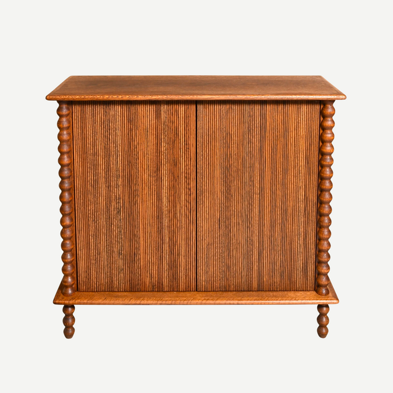 Reeded Bobbin Drinks Cabinet