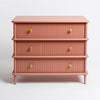 Reeded Chest of Drawers