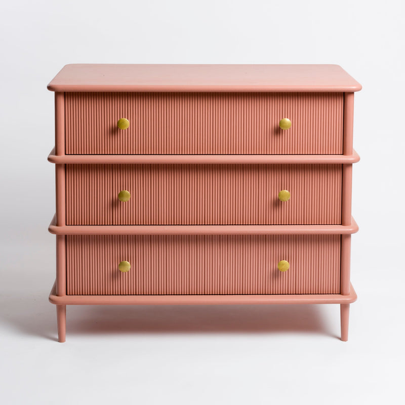 Reeded Chest of Drawers