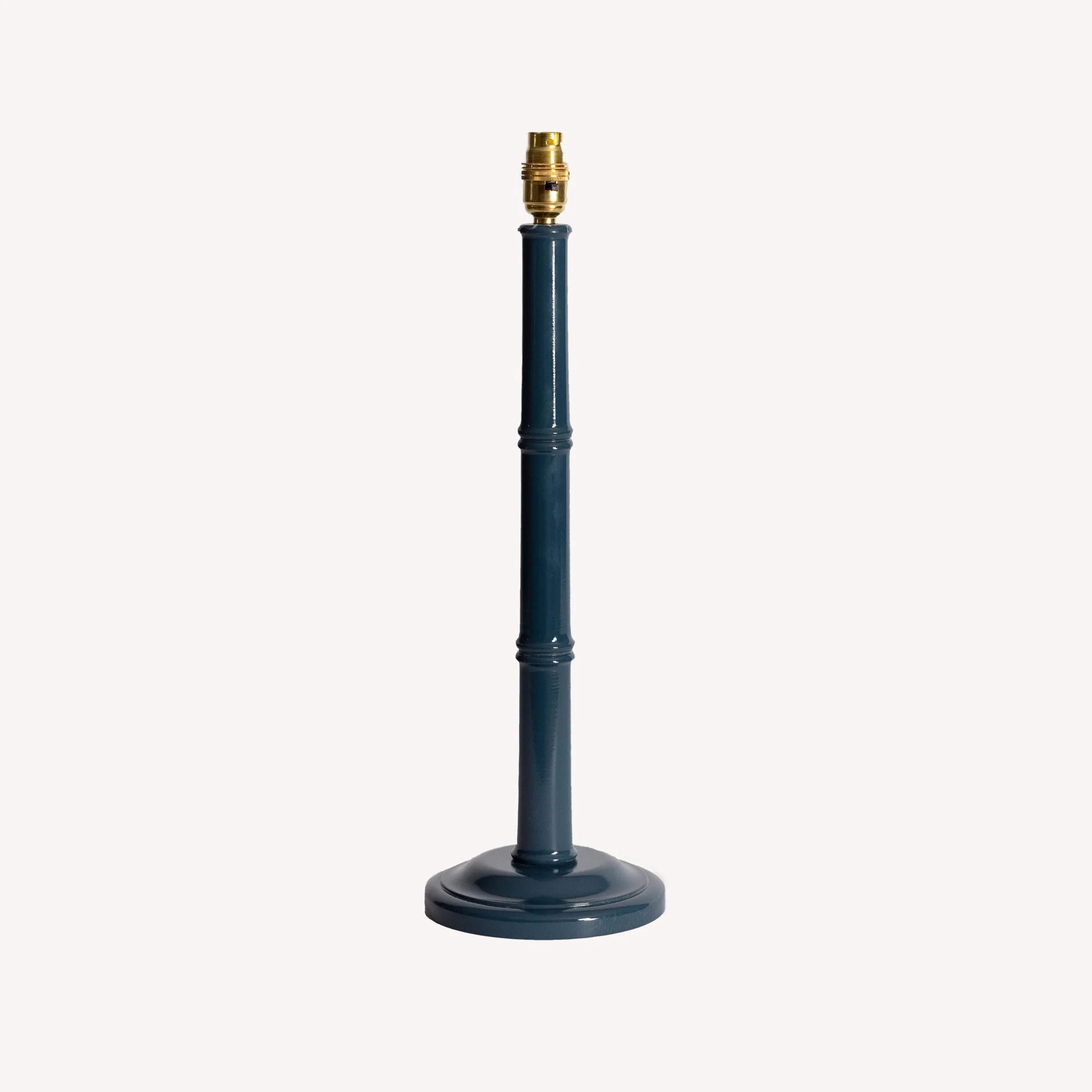 Bamboo Lamp Base, Gloss Classic Colours ALFRED NEWALL